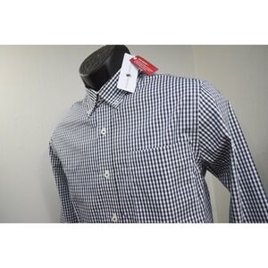 Southern Proper Dress Shirt Plaid Tailored Fit Long Sleeve Mens Size Small NEW